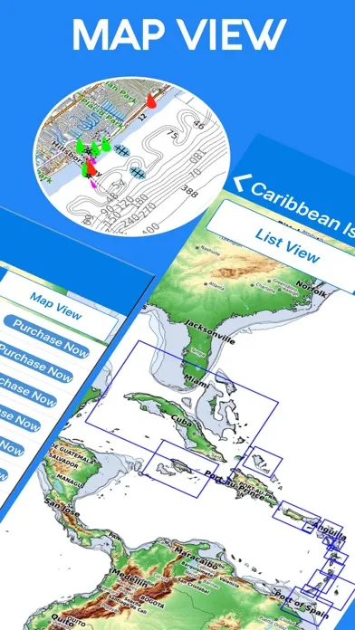 Screenshot di Seawell Caribbean Islands GPS