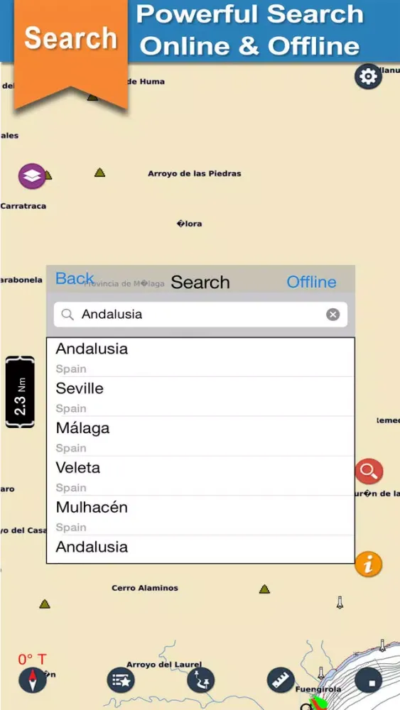 Andalusia Charts For Boating应用截图