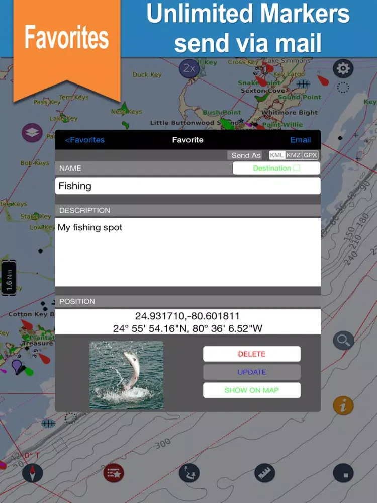 Boating Apulia Nautical Charts iPad  Ekran Görüntüleri