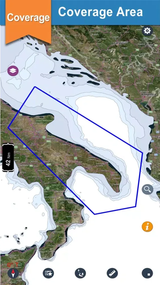 Boating Apulia Nautical Charts Ekran Görüntüleri