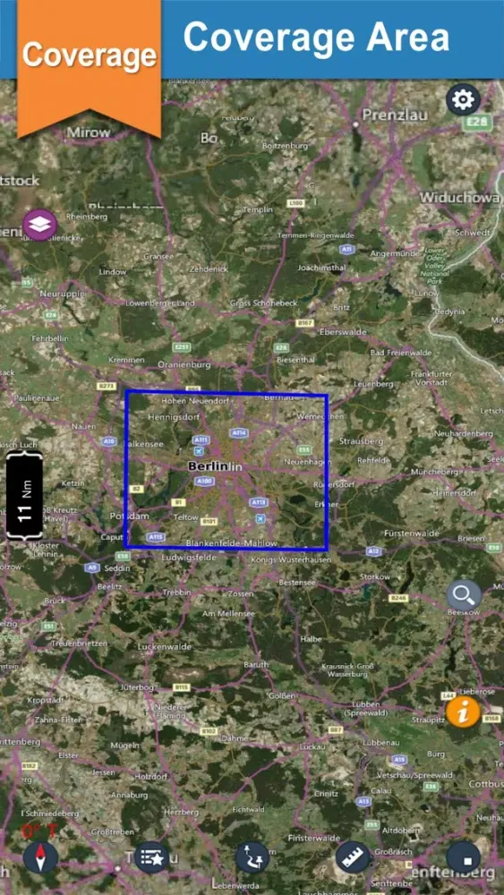 Berlin Lakes Offline charts for Lake & Park trails স্ক্রিনশট