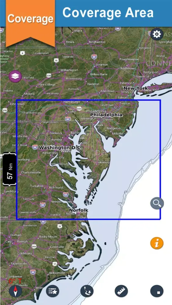 Скриншоты Boating Chesapeake Bay Charts