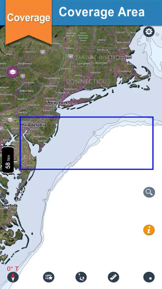 Delaware offline gps nautical charts for cruising应用截图