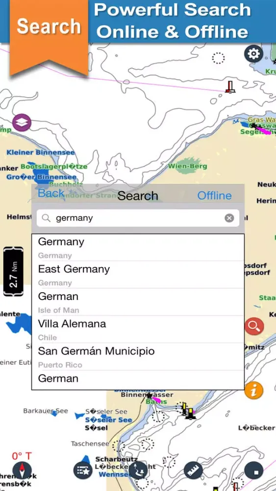 East Germany Chart For Boating應用截圖