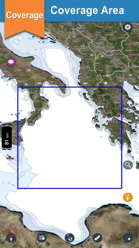 تصاویر Western Greece Nautical Charts