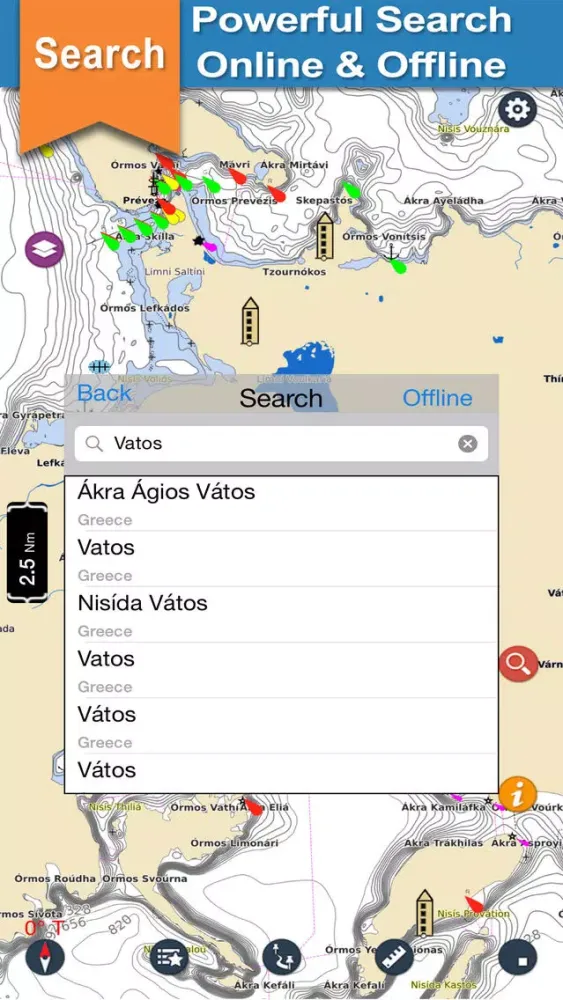 تصاویر Western Greece Nautical Charts