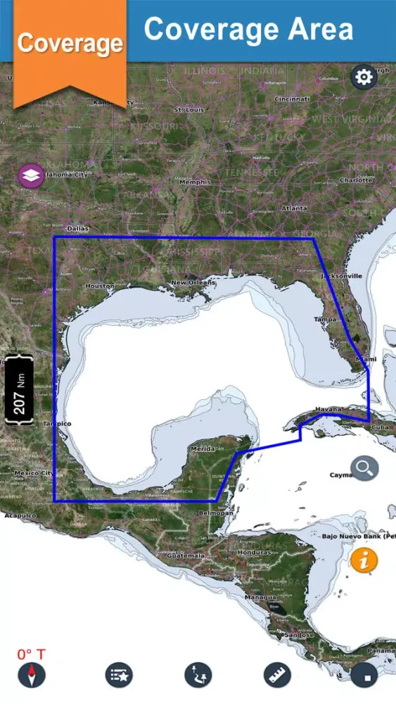صور Gulf of Mexico Fishing Charts
