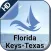 Florida Keys to Texas charts