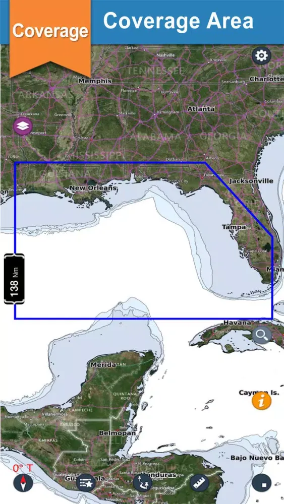 Florida Keys to Texas charts Screenshots