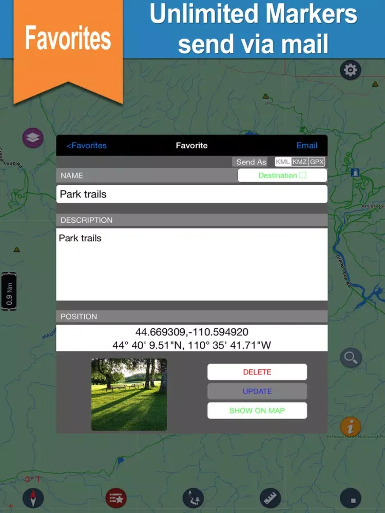 Mantrap Kabekona & Paul Bunyan lake and park trail iPad  Ekran Görüntüleri