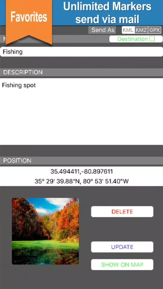 Ảnh chụp màn hình của Lake Norman gps offline nautical charts
