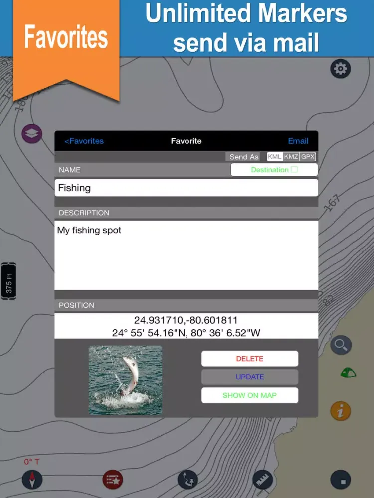 Powell - Glen Canyon N offline lake & park trails iPad  Screenshots