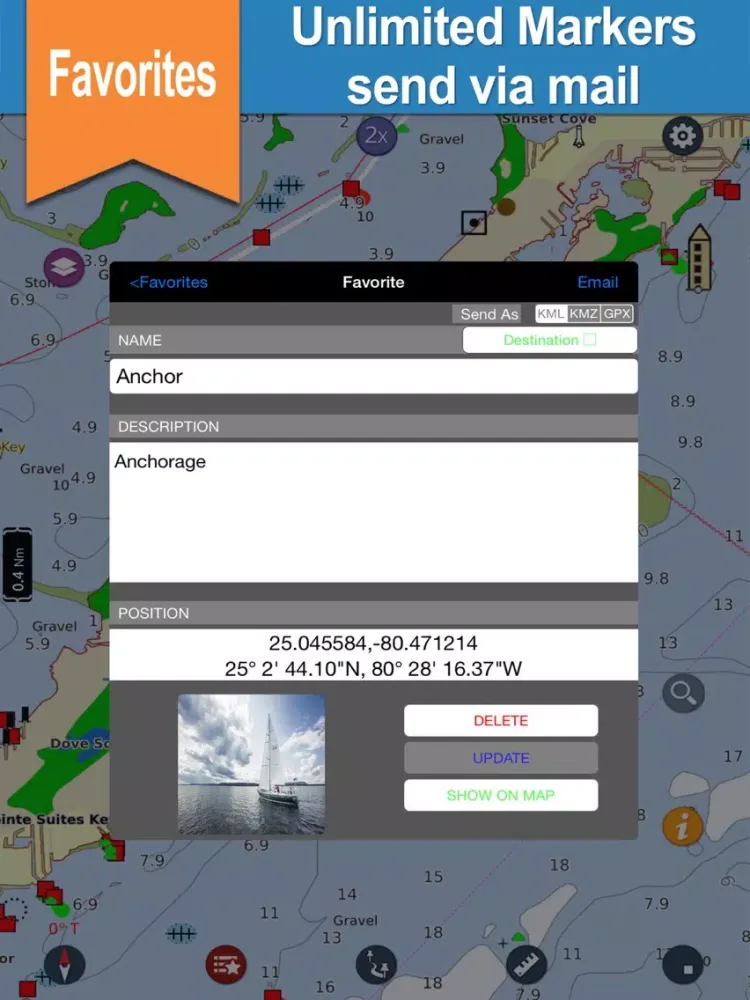 Puerto Rico GPS Nautical Chart iPad  Screenshots