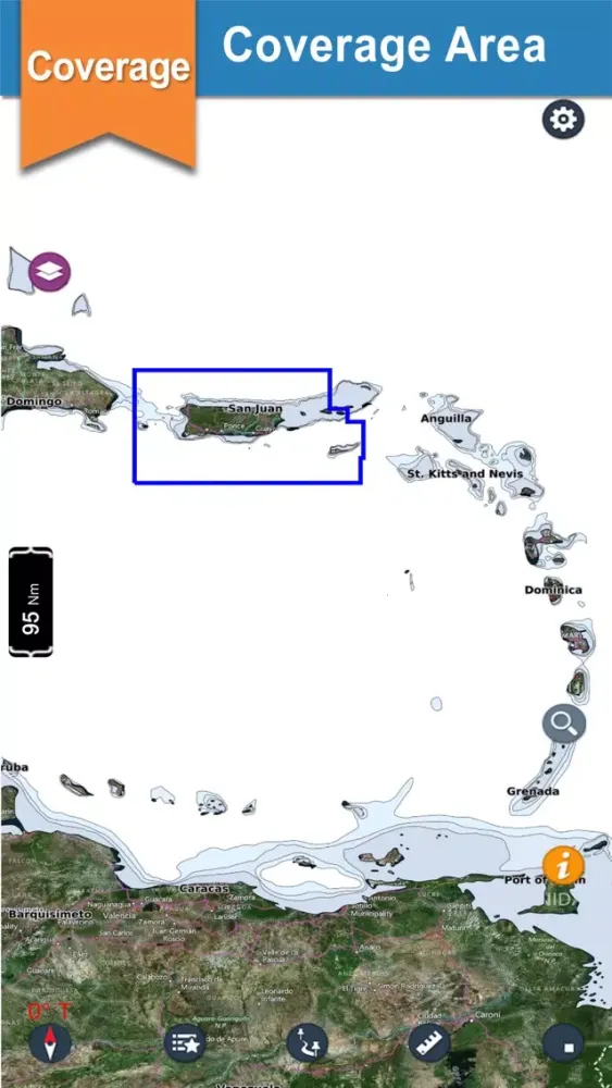 Puerto Rico GPS Nautical Chart Screenshots