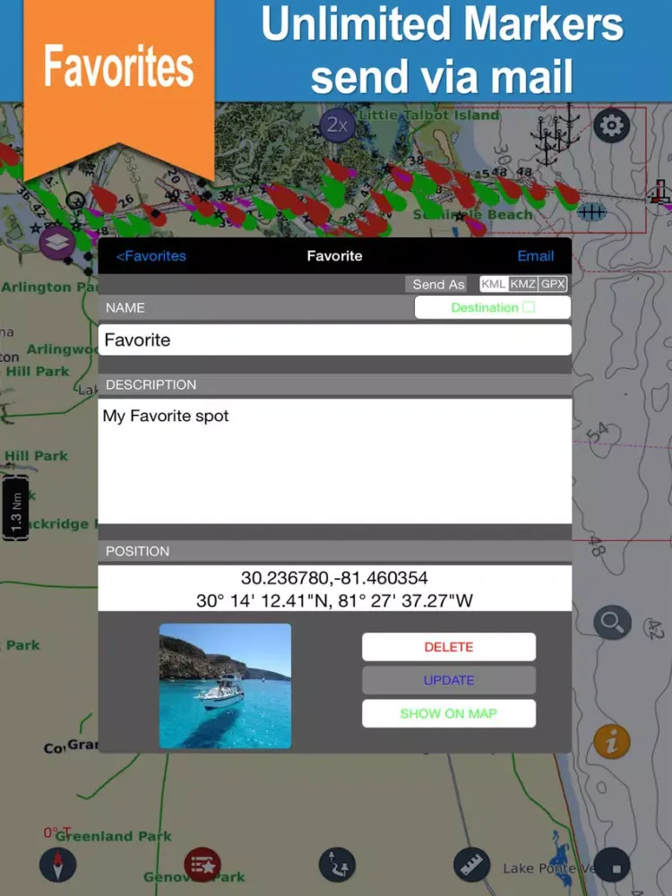 Virgin Island Nautical Charts iPad 應用截圖