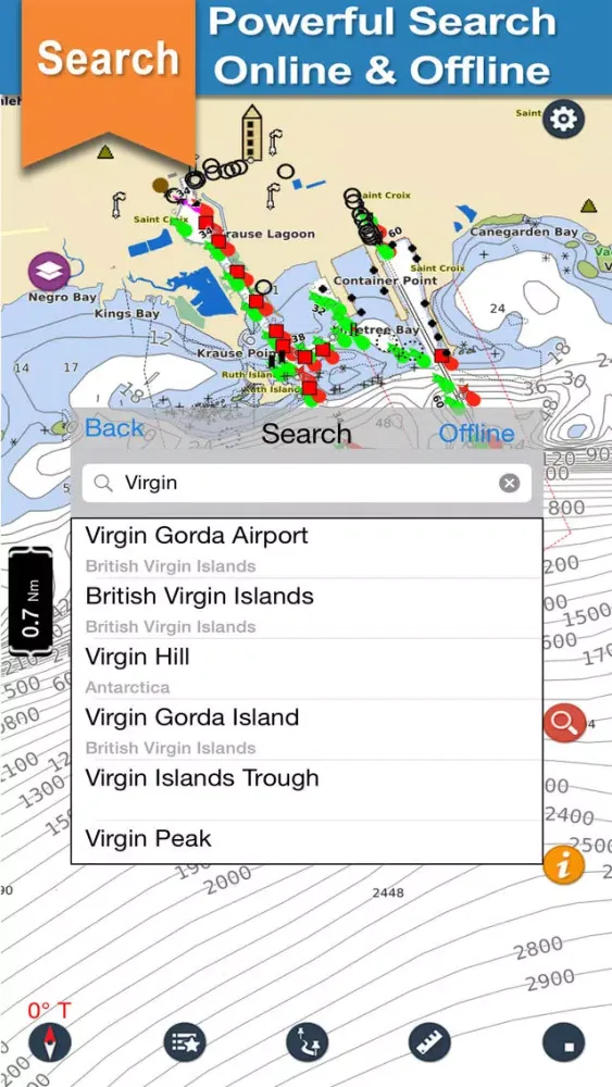 Virgin Island Nautical Charts應用截圖