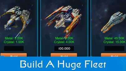 Captures d'écran de Galactic Empires: Age of Battle