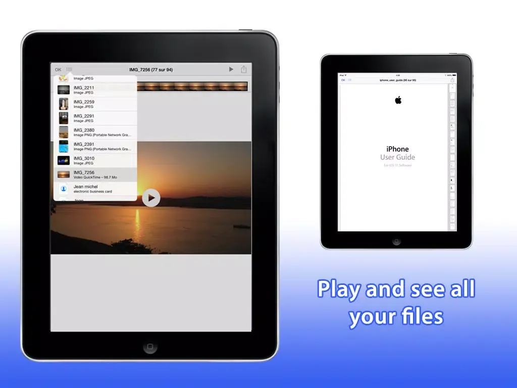 BlueDisk - File manager to share everything in Bluetooth iPad  Ekran Görüntüleri