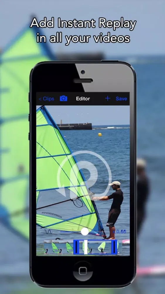 Ảnh chụp màn hình của Instant Replay - Create instant replay while recording, and editing your videos