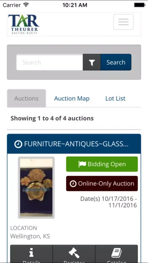 Theurer Auctions应用截图