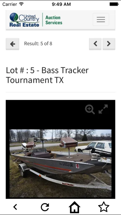 United Country Online Auctions Screenshots