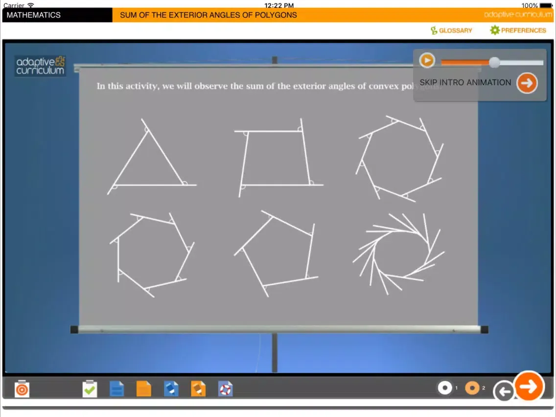 Sum of Exterior Angles (Lite) iPad  স্ক্রিনশট