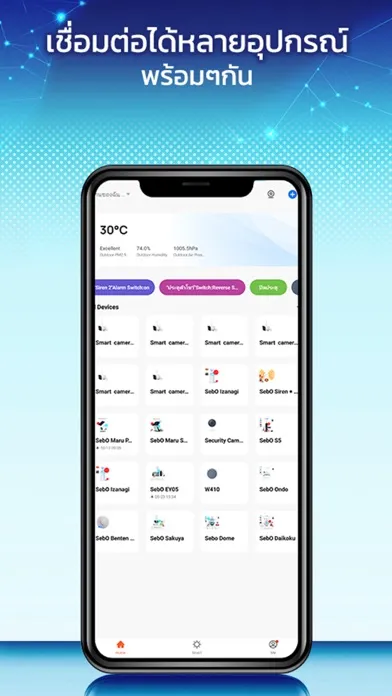 ภาพหน้าจอของ SebO SMART