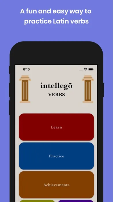 Intellego: Master Latin Verbs स्क्रीनशॉट