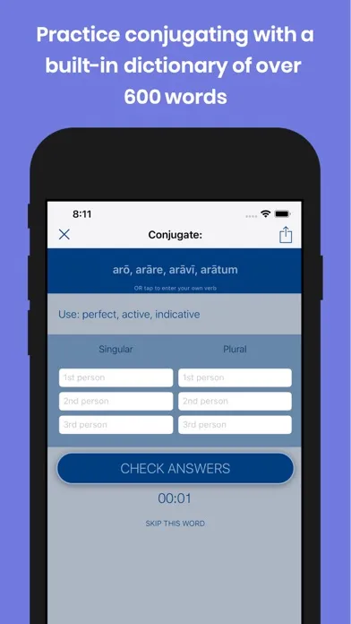 Intellego: Master Latin Verbs स्क्रीनशॉट