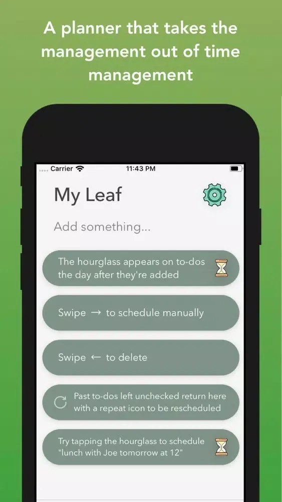 Leaf: stress-free productivity應用截圖