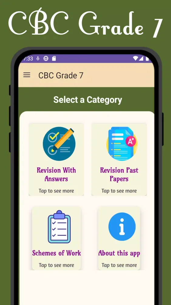 CBC Grade 7應用截圖