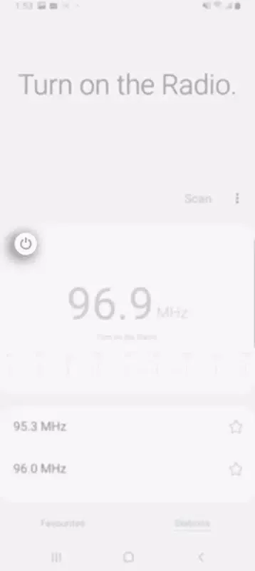 Tangkapan layar Radio