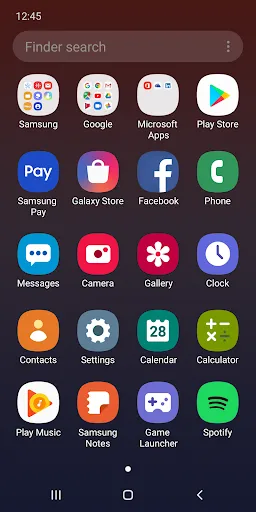 Samsung One UI Home Screenshots