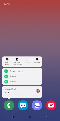 Samsung One UI Home Screenshots