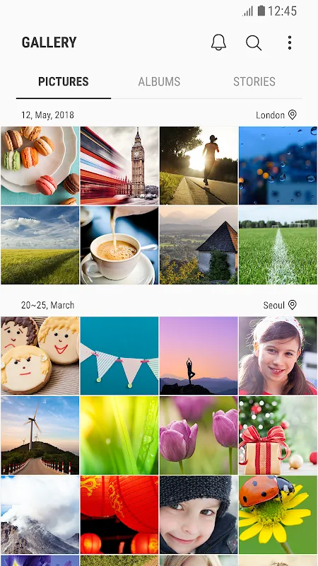 Screenshot di Gallery