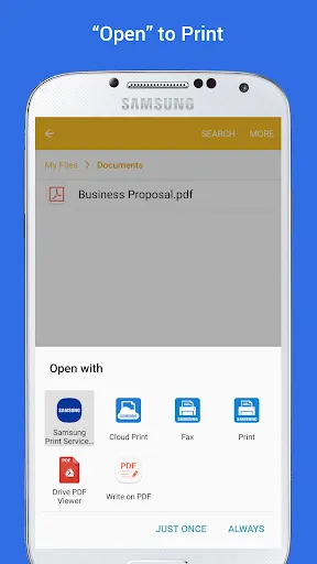 Samsung Print Service Plugin Screenshots
