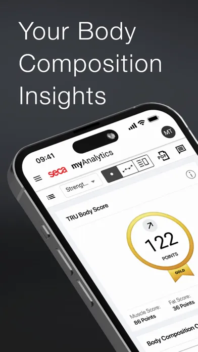 seca myAnalytics سکرین شاٹس