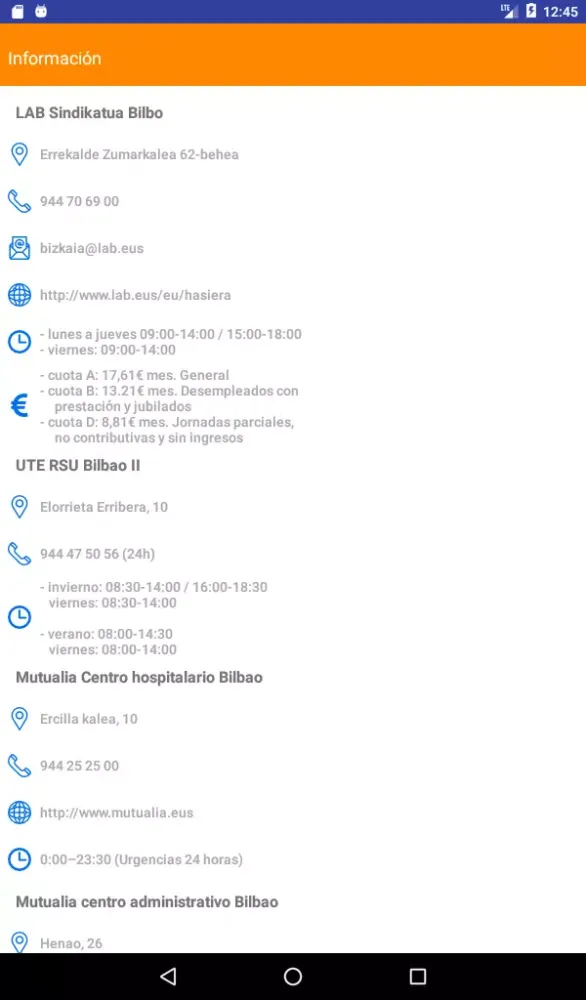 Sección Lab UTE RSU Bilbao II應用截圖