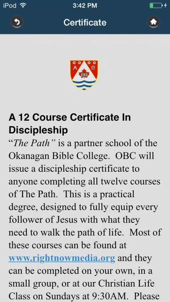 Capturas de pantalla de The Path; learn to walk w Jesus