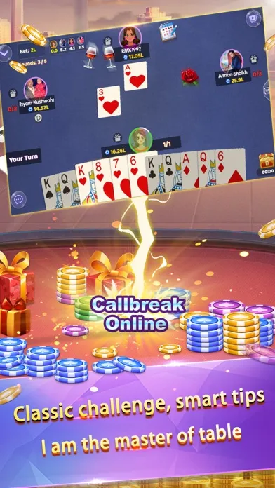 Call Break Online: Tash Game应用截图