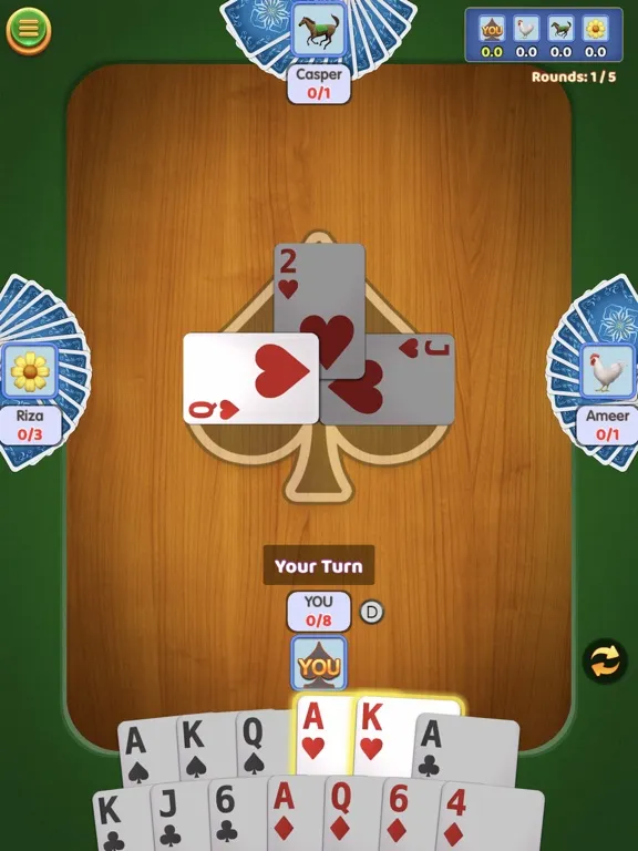 Capturas de pantalla de Callbreak - Offline Game Hub iPad 