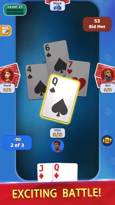 Spades Offline - Card Game * Screenshots