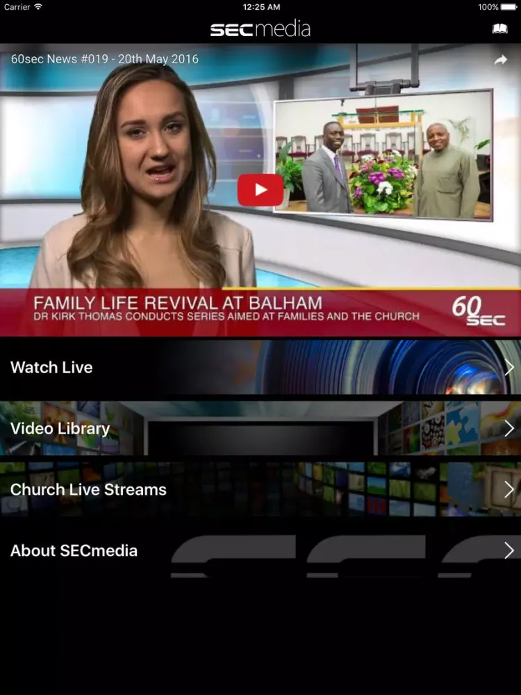 SECmedia iPad 應用截圖