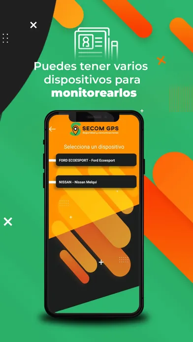 Secom GPS Screenshots