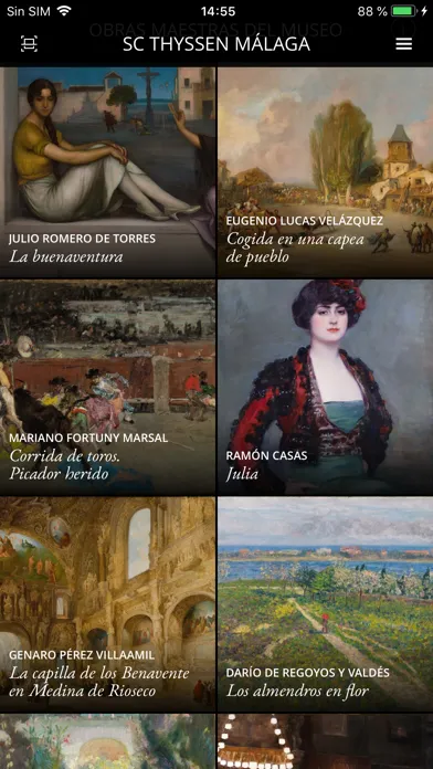 Second Canvas Thyssen Malaga 스크린샷