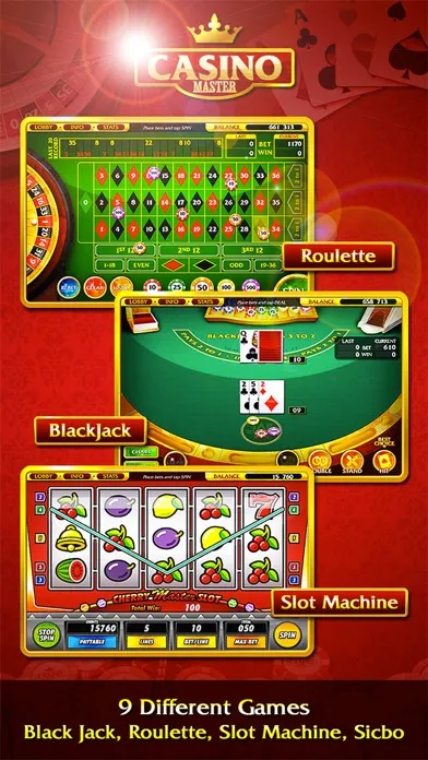 Casino Master - Slots Poker Screenshots