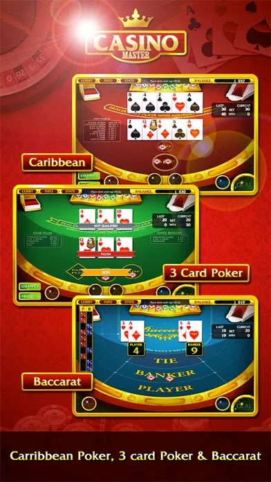 Casino Master - Slots Poker Screenshots
