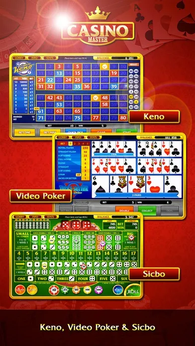 Casino Master - Slots Poker Screenshots