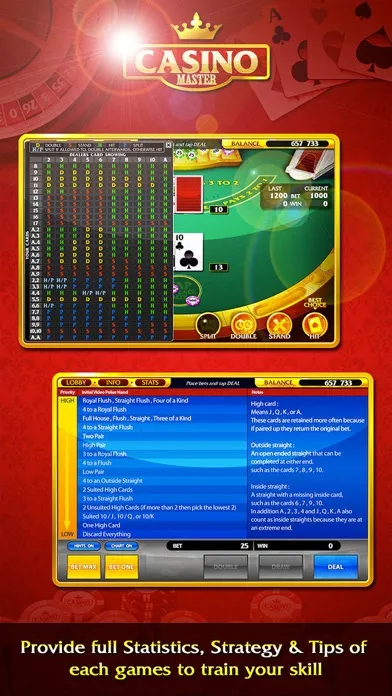 Casino Master - Slots Poker Screenshots