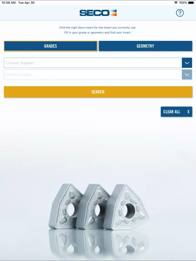 Seco Compare iPad 应用截图